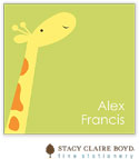 Stacy Claire Boyd Calling Cards - Party Giraffe Blue