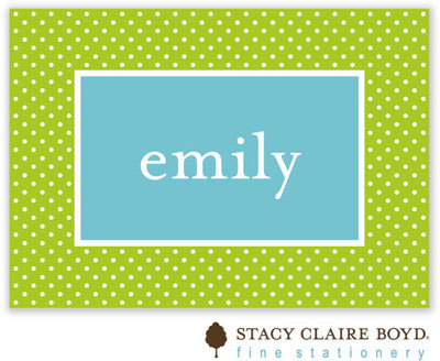 Stacy Claire Boyd Calling Cards - Light Bright - Sour Apple