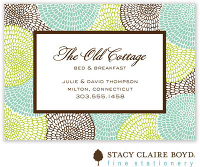 Stacy Claire Boyd Calling Cards - Petals De Mer