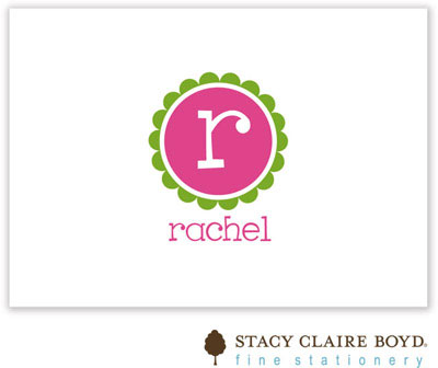 SCB CC 10 - Calling Cards by Stacy Claire Boyd - Simply Scalloped - Pink SCB CC 10 - Calling Cards by Stacy Claire Boyd - Simply Scalloped - Pink
