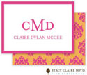 SCB CC 10 - Calling Cards by Stacy Claire Boyd - Adelaide - Orange