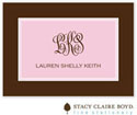 Stacy Claire Boyd Calling Cards - Classic Statement - Pink