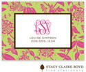 SCB CC 10 - Calling Cards by Stacy Claire Boyd - Honeysuckle - Green
