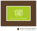 Stacy Claire Boyd Calling Cards - Light Bright - Chocolate