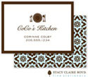 SCB CC 10 - Calling Cards by Stacy Claire Boyd - Lotus Blossom
