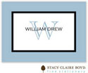 Stacy Claire Boyd Calling Cards - Simple Frame - Slate