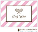 Stacy Claire Boyd Calling Cards - Necktie - Pink