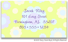 SCB CC 10 - Calling Cards by Stacy Claire Boyd - Small Lotsa Flowers