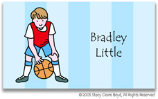 Stacy Claire Boyd Calling Cards - Small Basketball All-Star
