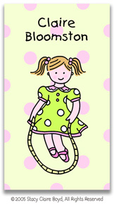 SCB CC 10 - Calling Cards by Stacy Claire Boyd - Skip to my Lou (no env) SCB CC 10 - Calling Cards by Stacy Claire Boyd - Skip to my Lou (no env)