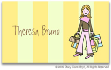 Stacy Claire Boyd Calling Cards - Small Fashion Avenue