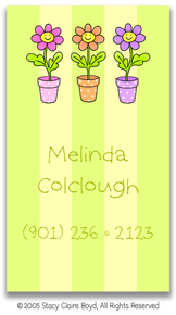 SCB CC 10 - Calling Cards by Stacy Claire Boyd - Small Growing Smiles SCB CC 10 - Calling Cards by Stacy Claire Boyd - Small Growing Smiles