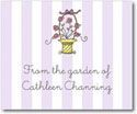 Stacy Claire Boyd Calling Cards - French Flower Basket