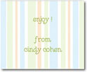 Stacy Claire Boyd Calling Cards - Sunset Cabana