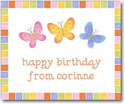 Stacy Claire Boyd Calling Cards - Springtime Butterflies