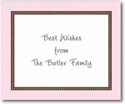 Stacy Claire Boyd Calling Cards - Simply Pink