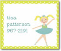 Stacy Claire Boyd Calling Cards - Tina Ballerina