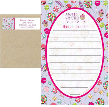 Camp Notepad Sets by Bonnie Marcus (Camp Candy)
