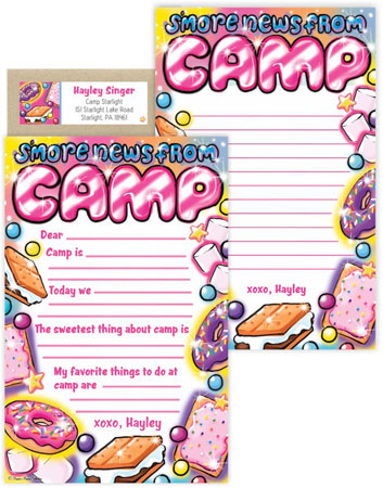 Camp Notepad Sets by Bonnie Marcus (Smore News)