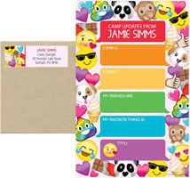 Camp Notepad Sets by Bonnie Marcus (Emoji Pink)