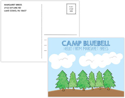 Camp Postcards by Kelly Hughes Designs (Camp Pine)