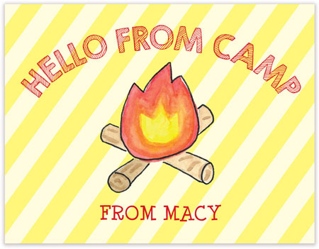 Camp Postcards by Kelly Hughes Designs (Camp Fire)