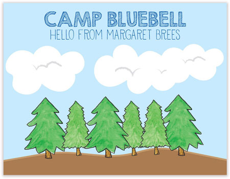 Camp Postcards by Kelly Hughes Designs (Camp Pine)