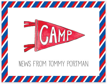 Camp Postcards by Kelly Hughes Designs (Camp Pennant)