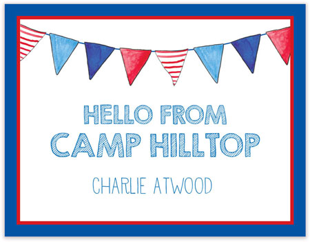 Camp Postcards by Kelly Hughes Designs (Camp Flags)