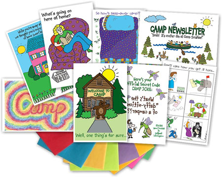 Kamp Kids Camp Greeting Card Packs - KA2