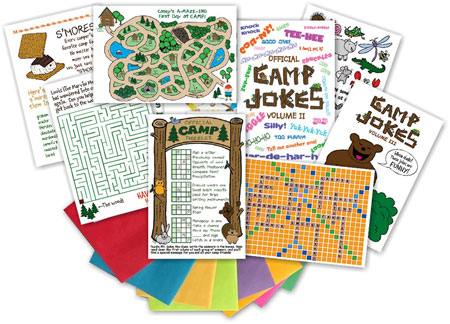 Kamp Kids Camp Greeting Card Packs - KA4