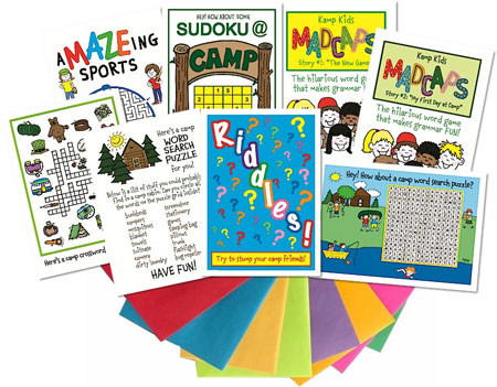 Kamp Kids Camp Greeting Card Packs - KA5 Kamp Kids Camp Greeting Card Packs - KA5