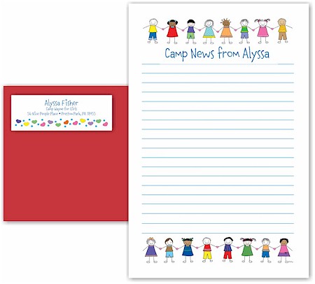 Camp Notepad & Label Sets by Kamp Kids (Camp Friends)