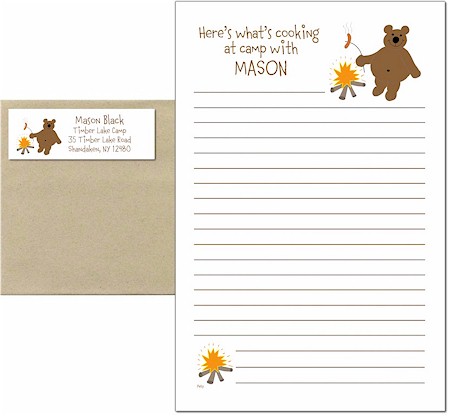 Camp Notepad & Label Sets by Kamp Kids (What's Cooking)