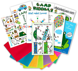 Kamp Kids Camp Greeting Card Packs - KA1
