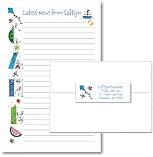 Camp Notepad & Label Sets by Kamp Kids (Latest Camp News)