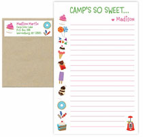 Camp Notepad & Label Sets by Kamp Kids (Camp's So Sweet)