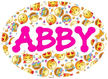 Namedrops - Oval Cling It (Emoji Glitter Stars) Namedrops - Oval Cling It (Emoji Glitter Stars)