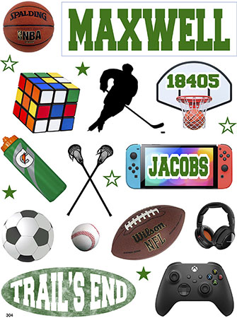 Cling Its by Namedrops (Gaming And Sports) Cling Its by Namedrops (Gaming And Sports)