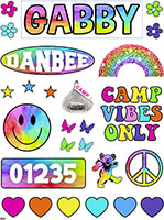 Cling Its by Namedrops (Rainbow Camp)