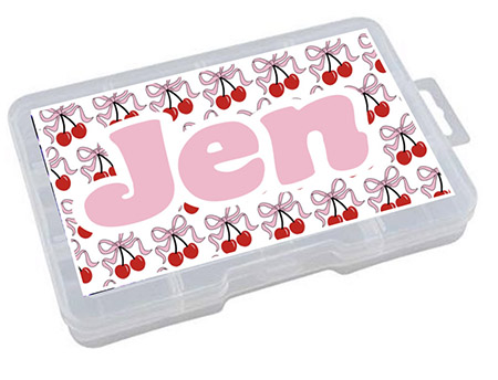 Personalized Bead Boxes by Namedrops - Cherry