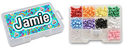 Personalized Bead Boxes by Namedrops - Camp Vibes
