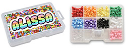 Personalized Bead Boxes by Namedrops - Sprinkles