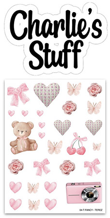 Cling It Sheets by Namedrops - Fancy