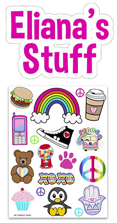 Cling It Sheets by Namedrops - Groovy