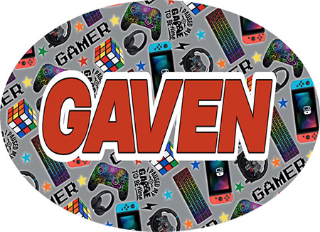 Cling It Reusable Stickers - Gamer Design by Namedrops