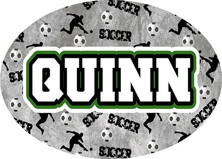 Cling It Reusable Stickers - SoccerballMultisport Design by Namedrops