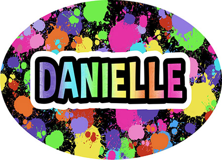 Cling It Reusable Stickers - Splatter Design by Namedrops