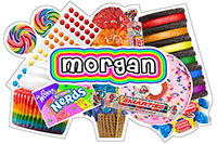 Cling It Reusable Stickers - Sweets Cutout Design by Namedrops