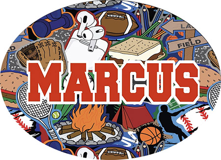 Cling It Reusable Stickers - Ultimate Camper Design by Namedrops